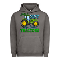 Pigment Tornado just a boy who loves tractors Urban Hoodie - Zillion Design Studio