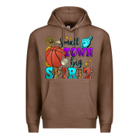 Chestnut small town big spirit basketball Premium Hoodie - Zillion Design Studio