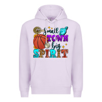 Lilac small town big spirit basketball Premium Hoodie - Zillion Design Studio