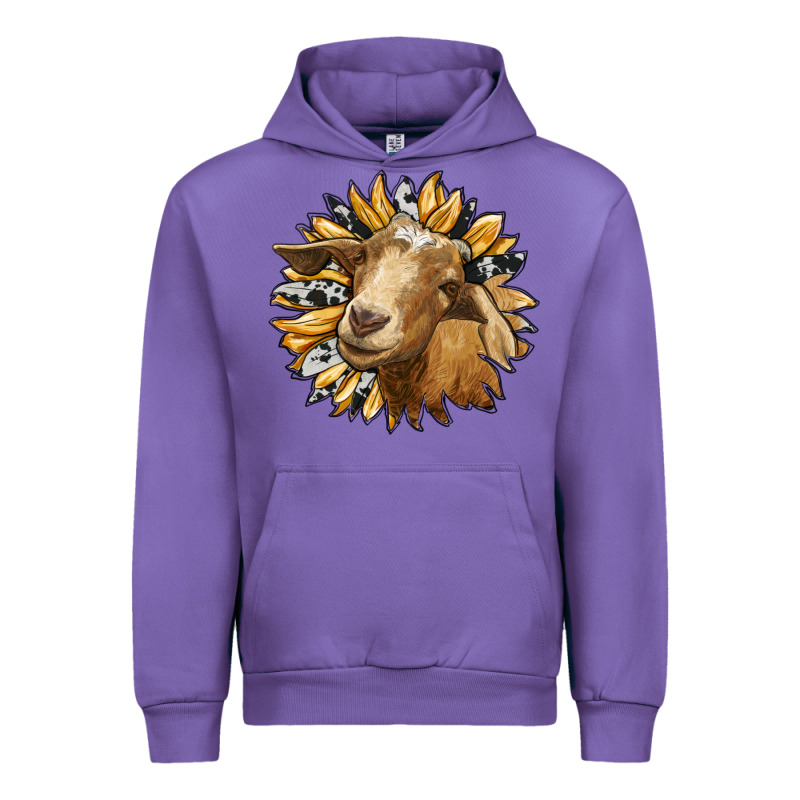 Sunflower With Goat Urban Hoodie by RanaPortraitStore | Teevron