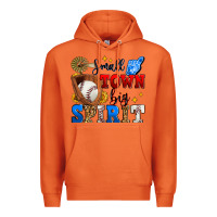 Carrot small town big spirit baseball Premium Hoodie - Zillion Design Studio