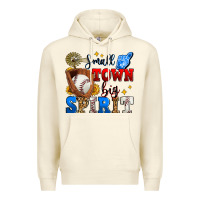 Sandshell small town big spirit baseball Premium Hoodie - Zillion Design Studio