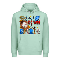 Seafoam small town big spirit baseball Premium Hoodie - Zillion Design Studio