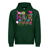 Forest Green hairstylist Urban Hoodie - Zillion Design Studio