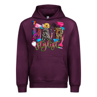 Mauve Wine hairstylist Urban Hoodie - Zillion Design Studio