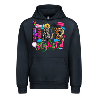 Navy hairstylist Urban Hoodie - Zillion Design Studio