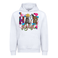 White hairstylist Urban Hoodie - Zillion Design Studio