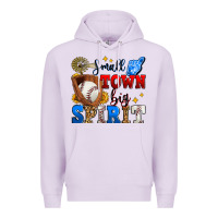 Lilac small town big spirit baseball Premium Hoodie - Zillion Design Studio