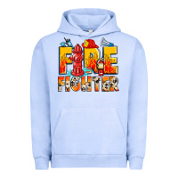 Pigment Grape Ice firefighter Urban Hoodie - Zillion Design Studio