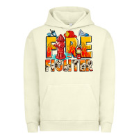 Pigment Pistachio firefighter Urban Hoodie - Zillion Design Studio