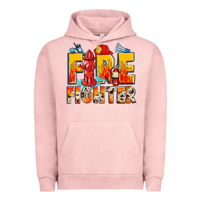 Firefighter Urban Hoodie by Zillion Design Studio | Teevron