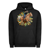 Pigment Black sunflower rodeo Urban Hoodie - RanaPortraitStore