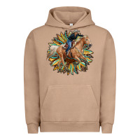 Pigment Burro sunflower rodeo Urban Hoodie - RanaPortraitStore