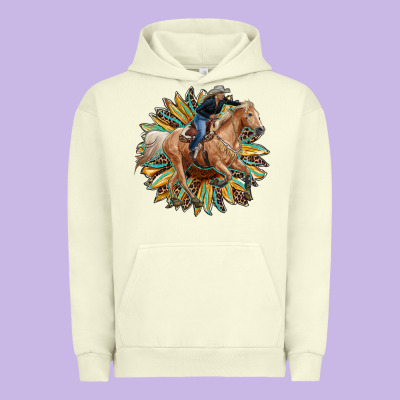 Sunflower Rodeo Urban Hoodie Designed By Ranaportraitstore