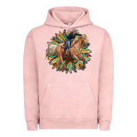 Pigment Salmon sunflower rodeo Urban Hoodie - RanaPortraitStore
