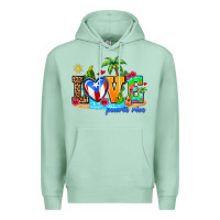 Seafoam love puerto rico Premium Hoodie - AdoDesignShop