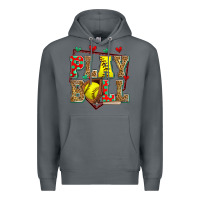Rock play ball softball Premium Hoodie - Zillion Design Studio
