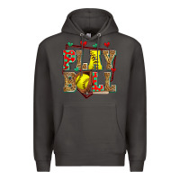 Smoke play ball softball Premium Hoodie - Zillion Design Studio