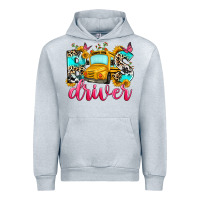 Heather Grey bus driver Urban Hoodie - Zillion Design Studio