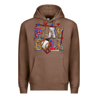 Chestnut play ball baseball Premium Hoodie - Zillion Design Studio