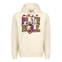 Sandshell play ball baseball Premium Hoodie - Zillion Design Studio