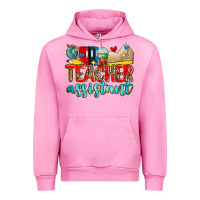 Fuchsia Pink teacher assistant Urban Hoodie - Zillion Design Studio