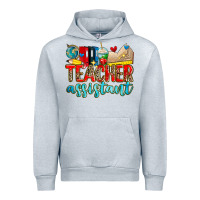 Heather Grey teacher assistant Urban Hoodie - Zillion Design Studio