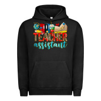Pigment Black teacher assistant Urban Hoodie - Zillion Design Studio