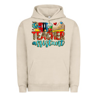 Pigment French Oak teacher assistant Urban Hoodie - Zillion Design Studio