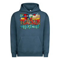 Pigment Midnight Navy teacher assistant Urban Hoodie - Zillion Design Studio