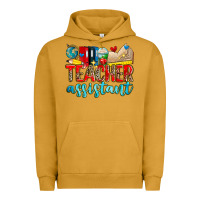 Pigment Peanut Butter teacher assistant Urban Hoodie - Zillion Design Studio