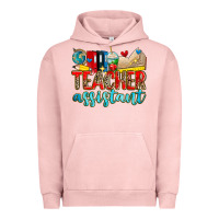 Pigment Salmon teacher assistant Urban Hoodie - Zillion Design Studio