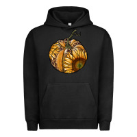 Pigment Black sunflower pumpkin Urban Hoodie - RanaPortraitStore