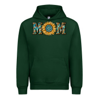 Forest Green sunflower mom Urban Hoodie - RanaPortraitStore