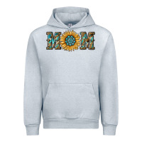 Heather Grey sunflower mom Urban Hoodie - RanaPortraitStore