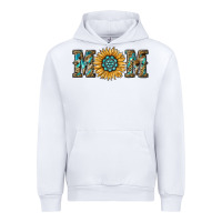 White sunflower mom Urban Hoodie - RanaPortraitStore