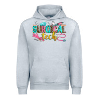 Heather Grey surgical tech Urban Hoodie - Zillion Design Studio