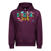 Mauve Wine surgical tech Urban Hoodie - Zillion Design Studio