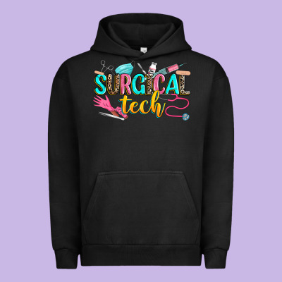 Surgical Tech Urban Hoodie Designed By Zillion Design Studio
