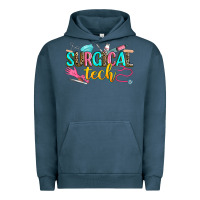 Pigment Midnight Navy surgical tech Urban Hoodie - Zillion Design Studio