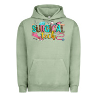 Pigment Oil Green surgical tech Urban Hoodie - Zillion Design Studio