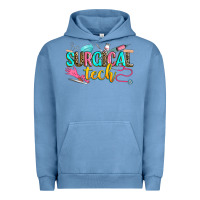 Pigment Pebble Blue surgical tech Urban Hoodie - Zillion Design Studio