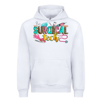 White surgical tech Urban Hoodie - Zillion Design Studio