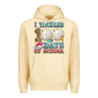 Pina Colada i tackled 100 days of school volleyball Premium Hoodie - Zillion Design Studio