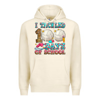 Tofu i tackled 100 days of school volleyball Premium Hoodie - Zillion Design Studio