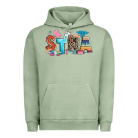 Pigment Oil Green stna Urban Hoodie - Zillion Design Studio