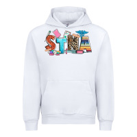 White stna Urban Hoodie - Zillion Design Studio