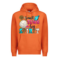 Carrot small town big spirit volleyball Premium Hoodie - Zillion Design Studio