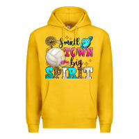 Lemon small town big spirit volleyball Premium Hoodie - Zillion Design Studio