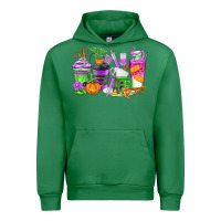 Emerald Halloween Nurse Coffee Cups Urban Hoodie - texasbilliewilder